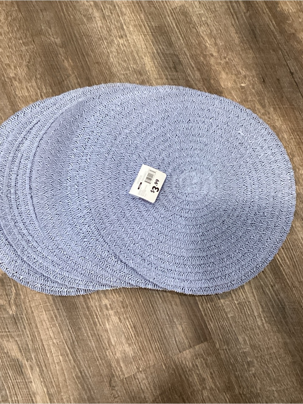 Target Light Blue Braided Round Placemat